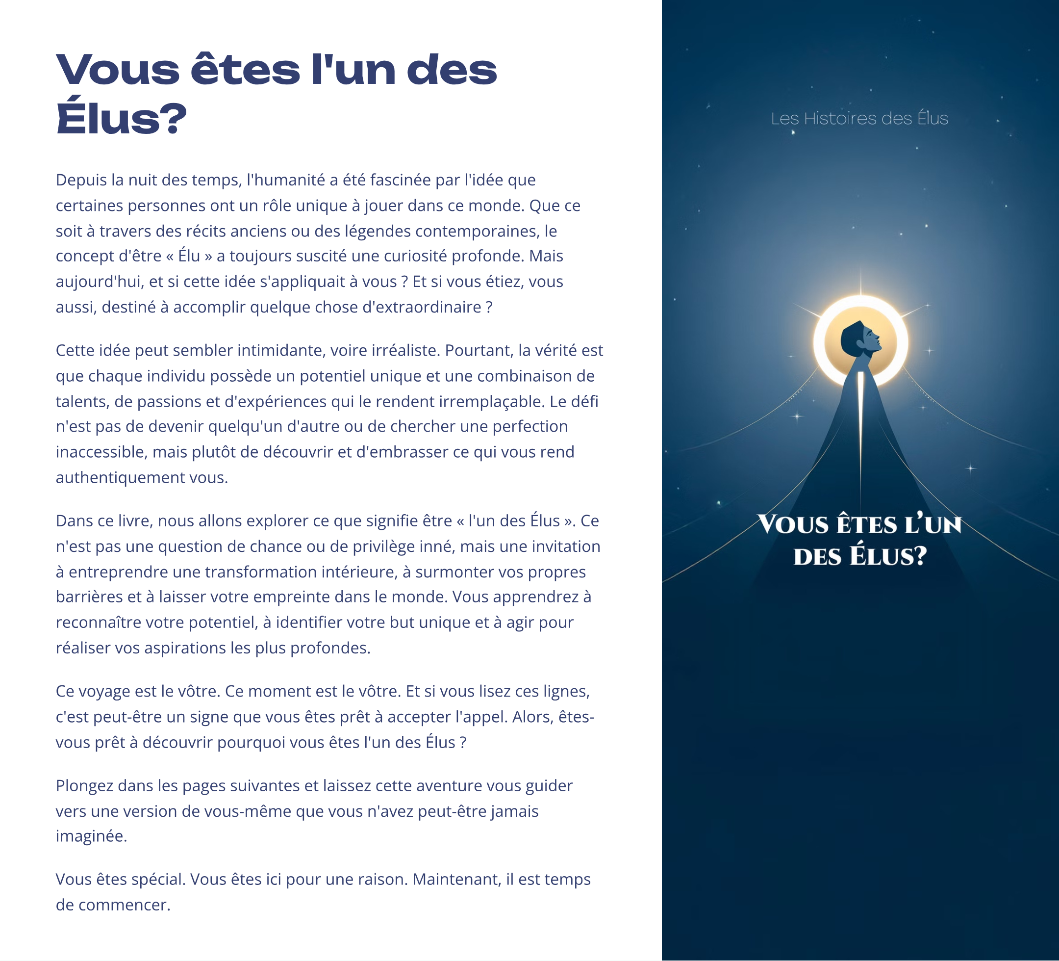 Êtes-Vous l'Un des Élus ? Comment Reconnaître l'Appel Sur Votre Vie